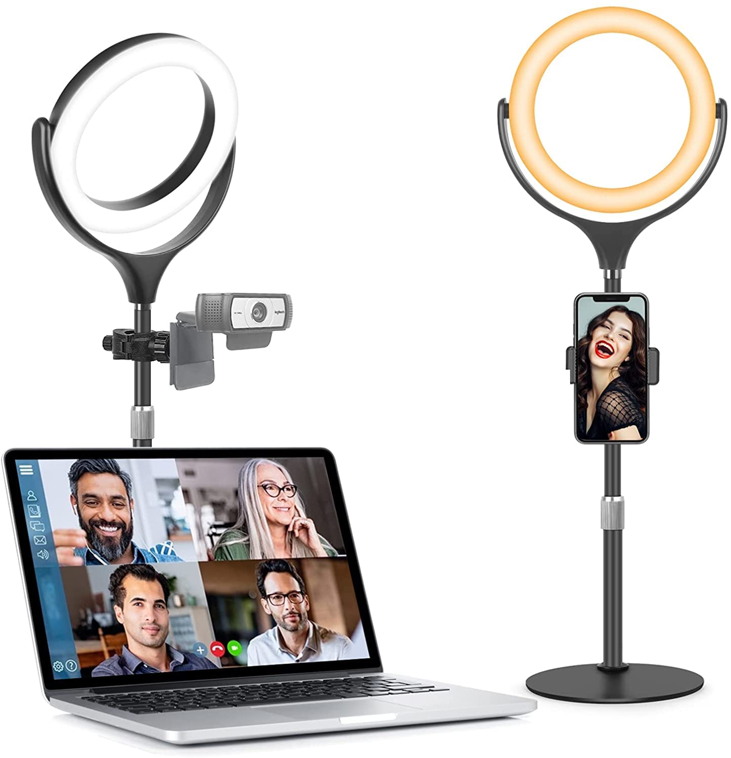 of 2024 Ring light Zoom Tabletop Actress Light Interview Web Conference Lighting Online Distribution Smartphone Stand Photography Light PC Computer чорний
of 2024 Ring light Zoom Tabletop Actress Light Interview Web Conference Lighting Online Distribution Smartphone Stand Photography Light PC Computer чорний