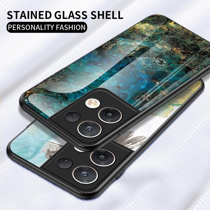For Oppo Reno8 Pro+ (China) 5G/Reno8 Pro 5G (Global Version) Lightweight Marble Pattern Anti-drop Tempered Glass+PC+TPU Hybrid Wear-resistant Cover Blood Red Marble
For Oppo Reno8 Pro+ (China) 5G/Reno8 Pro 5G (Global Version) Lightweight Marble Pattern Anti-drop Tempered Glass+PC+TPU Hybrid Wear-resistant Cover Blood Red Marble