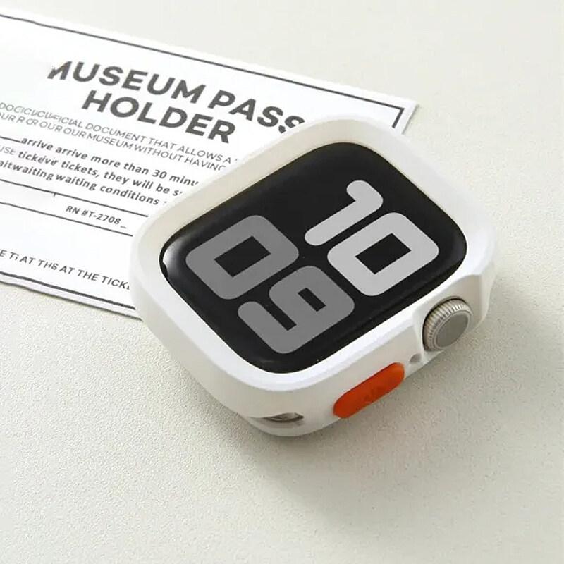Soft Shockproof Cover For Apple Watch Case 49mm 45/41mm 44/40/42mm Bumper Screen Protective For iwatch Ultra 9 8 7 3 4 5 6 SE 41mm-Series 9 8 7 белый
Soft Shockproof Cover For Apple Watch Case 49mm 45/41mm 44/40/42mm Bumper Screen Protective For iwatch Ultra 9 8 7 3 4 5 6 SE 41mm-Series 9 8 7 белый