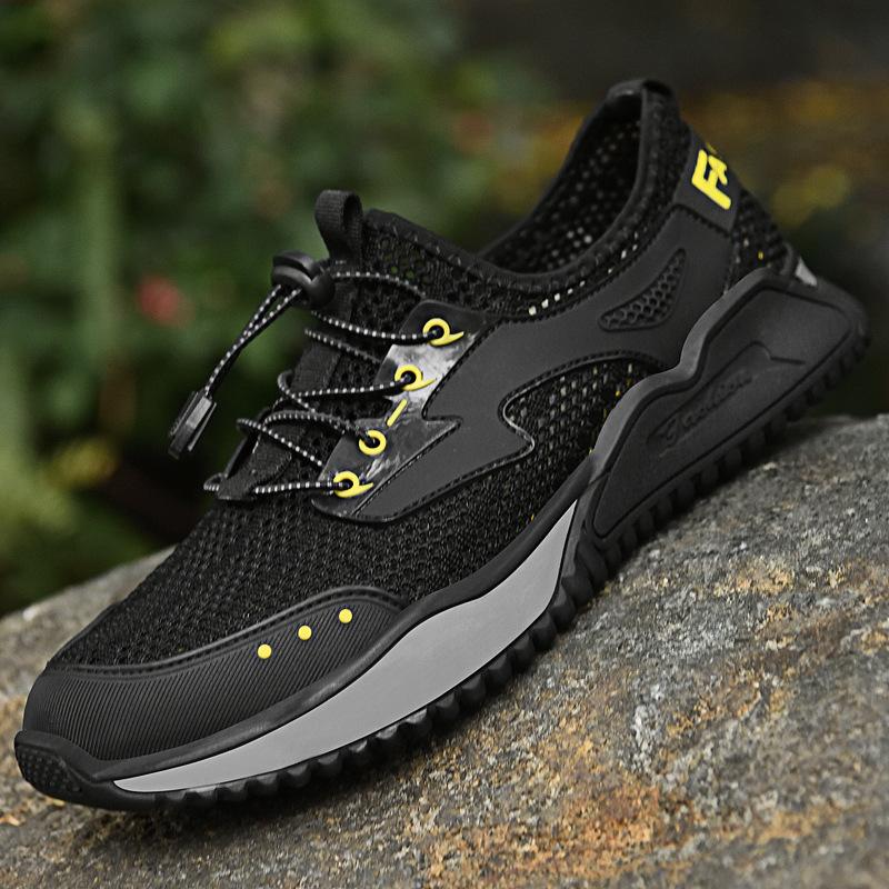 New mesh fly-woven mesh shoes men s shock-absorbing and breathable outdoor large-size sports and leisure shoes 44 чёрный
New mesh fly-woven mesh shoes men s shock-absorbing and breathable outdoor large-size sports and leisure shoes 44 чёрный