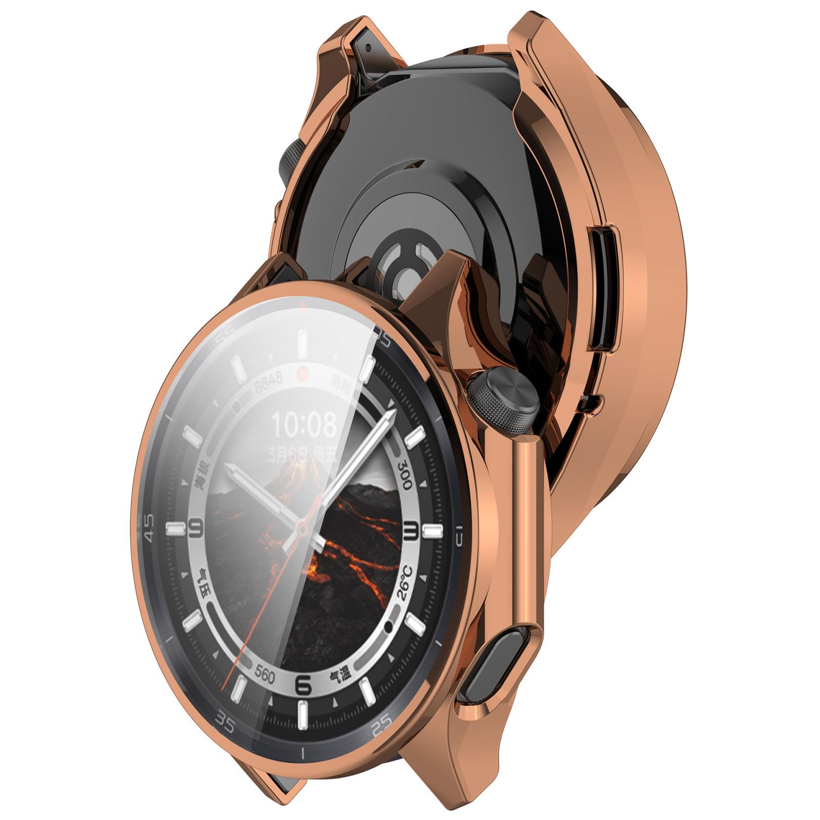 For Oppo Watch X2/OnePlus Watch 3 Electroplating TPU Protective Cover Watch Case with Screen Film Rose Gold
For Oppo Watch X2/OnePlus Watch 3 Electroplating TPU Protective Cover Watch Case with Screen Film Rose Gold