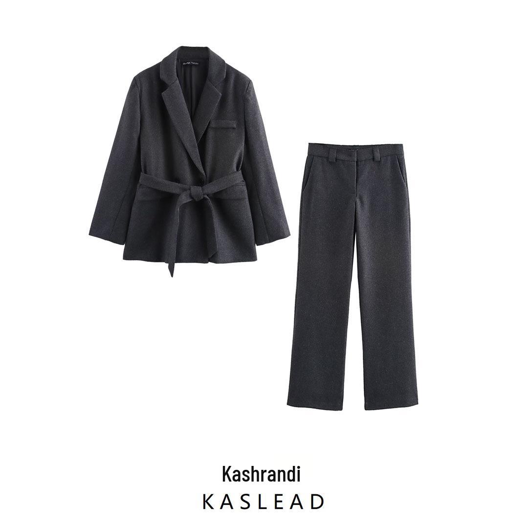 2024 Women s Winter European & American-Style Belted Suit Jacket with Casual Pants XS
2024 Women s Winter European & American-Style Belted Suit Jacket with Casual Pants XS
