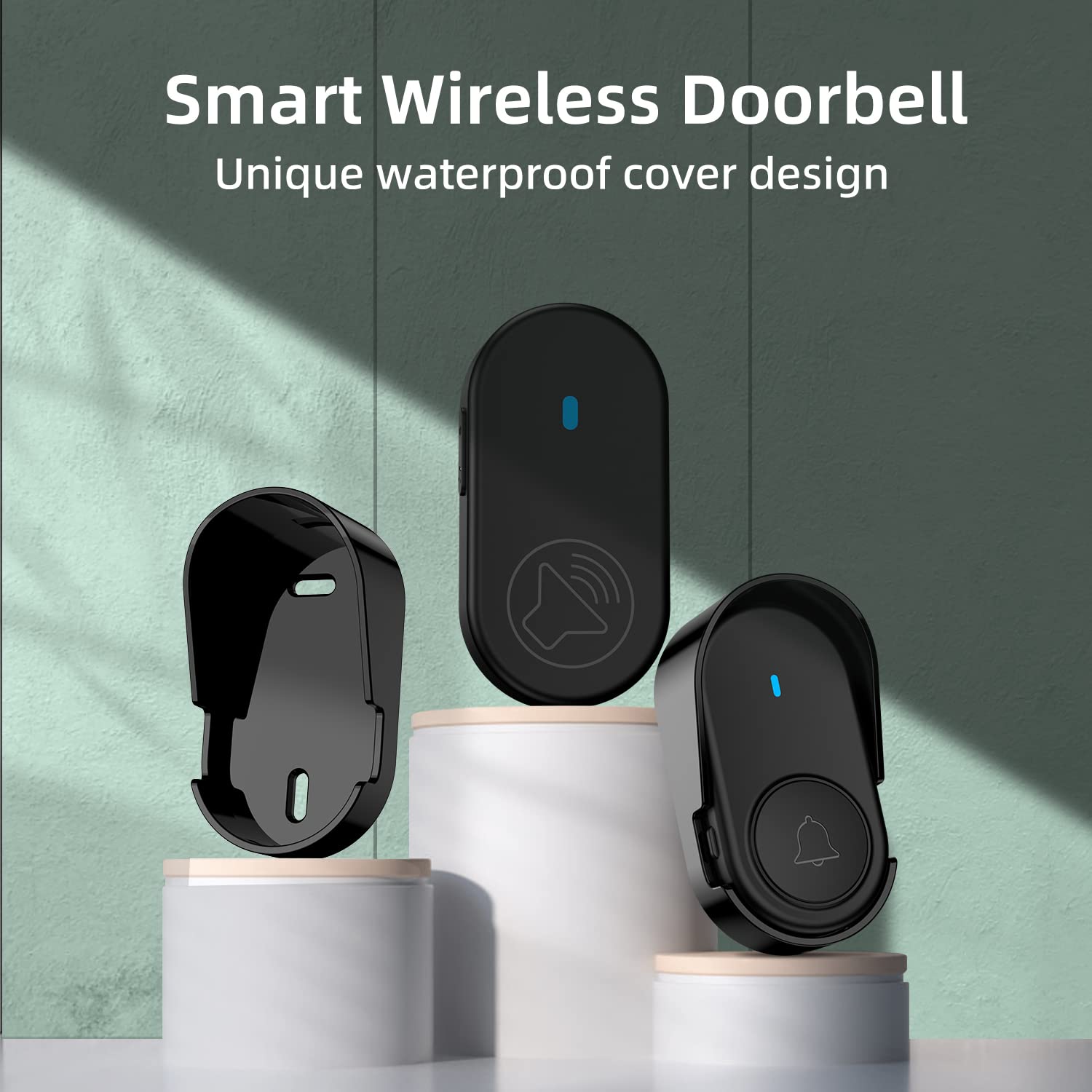 D10 Intelligent 433MHz Wireless Doorbell Home Welcome Doorbell 250m Remote Door Chime,EU Plug White
D10 Intelligent 433MHz Wireless Doorbell Home Welcome Doorbell 250m Remote Door Chime,EU Plug White