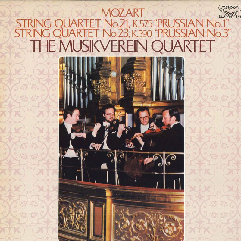 LP Record MOZART, MUSIKVEREIN QUARTET - String Quartet No.21 K.575 prussia SLA6409 LONDON 1979 Japan Classical Used
LP Record MOZART, MUSIKVEREIN QUARTET - String Quartet No.21 K.575 prussia SLA6409 LONDON 1979 Japan Classical Used