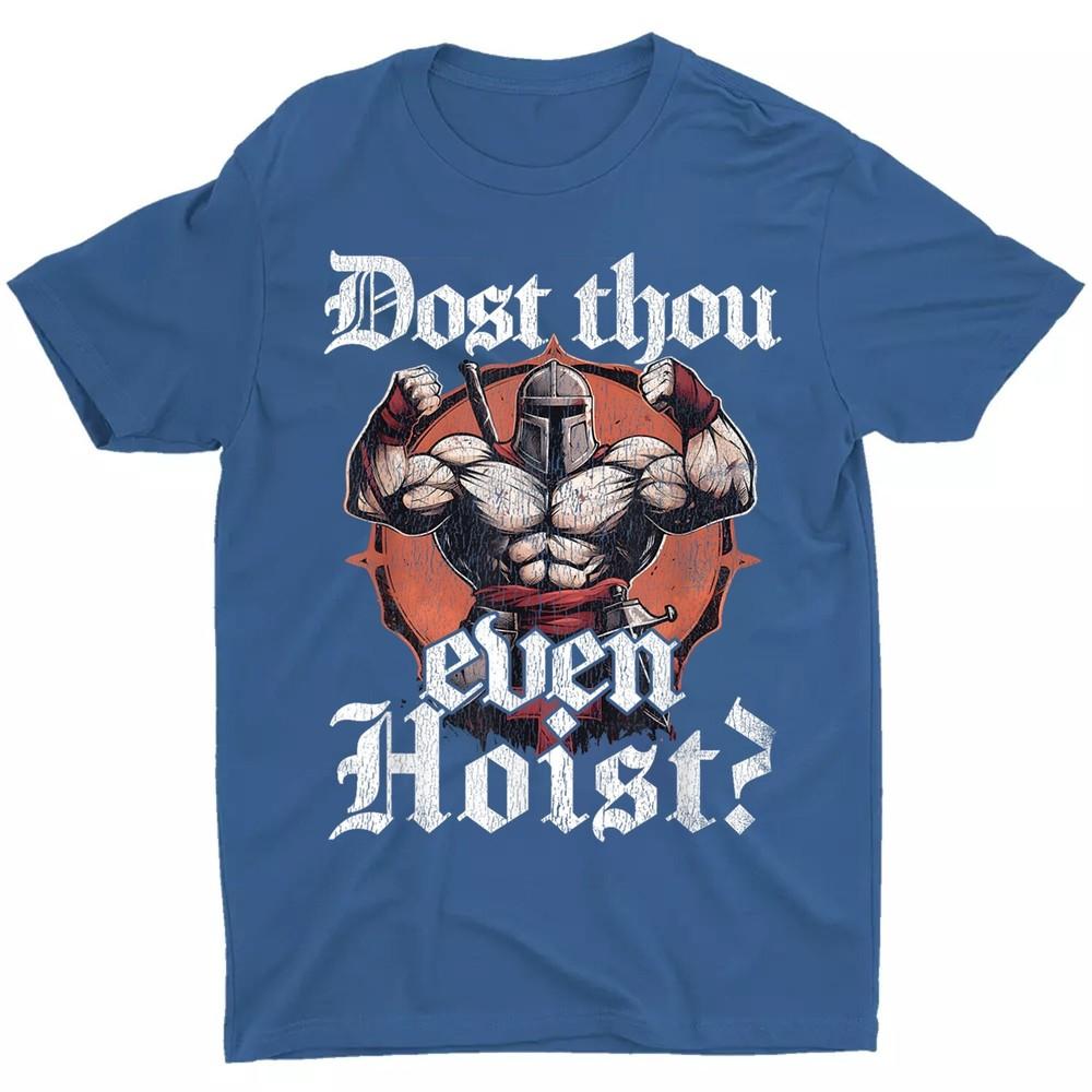 Dost Thou Even Hoist Funny Weightlifting Gym Workout Meme Unisex T-Shirt 3XL
Dost Thou Even Hoist Funny Weightlifting Gym Workout Meme Unisex T-Shirt 3XL