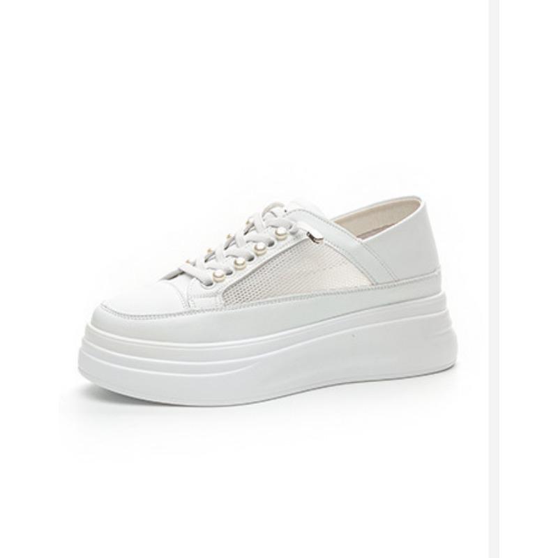 Новые дышащие легкие туфли на толстой подошве, увеличивающие рост, из мягкой кожи, на шнуровке, повседневные, одинарные, для женщин 40 белый
Новые дышащие легкие туфли на толстой подошве, увеличивающие рост, из мягкой кожи, на шнуровке, повседневные, одинарные, для женщин 40 белый