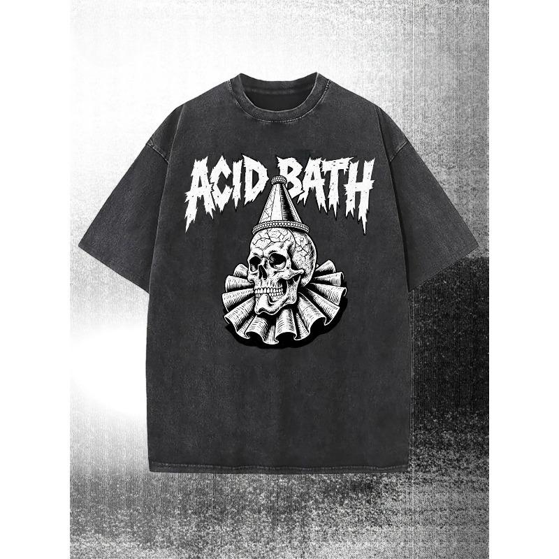 European sizes Men s T-Shirt, Vintage Black Acid Bath T-Shirt with Skull Graphic, Grunge Gothic Heavy Metal Style, Dark Edgy Aesthetic S чёрный
European sizes Men s T-Shirt, Vintage Black Acid Bath T-Shirt with Skull Graphic, Grunge Gothic Heavy Metal Style, Dark Edgy Aesthetic S чёрный