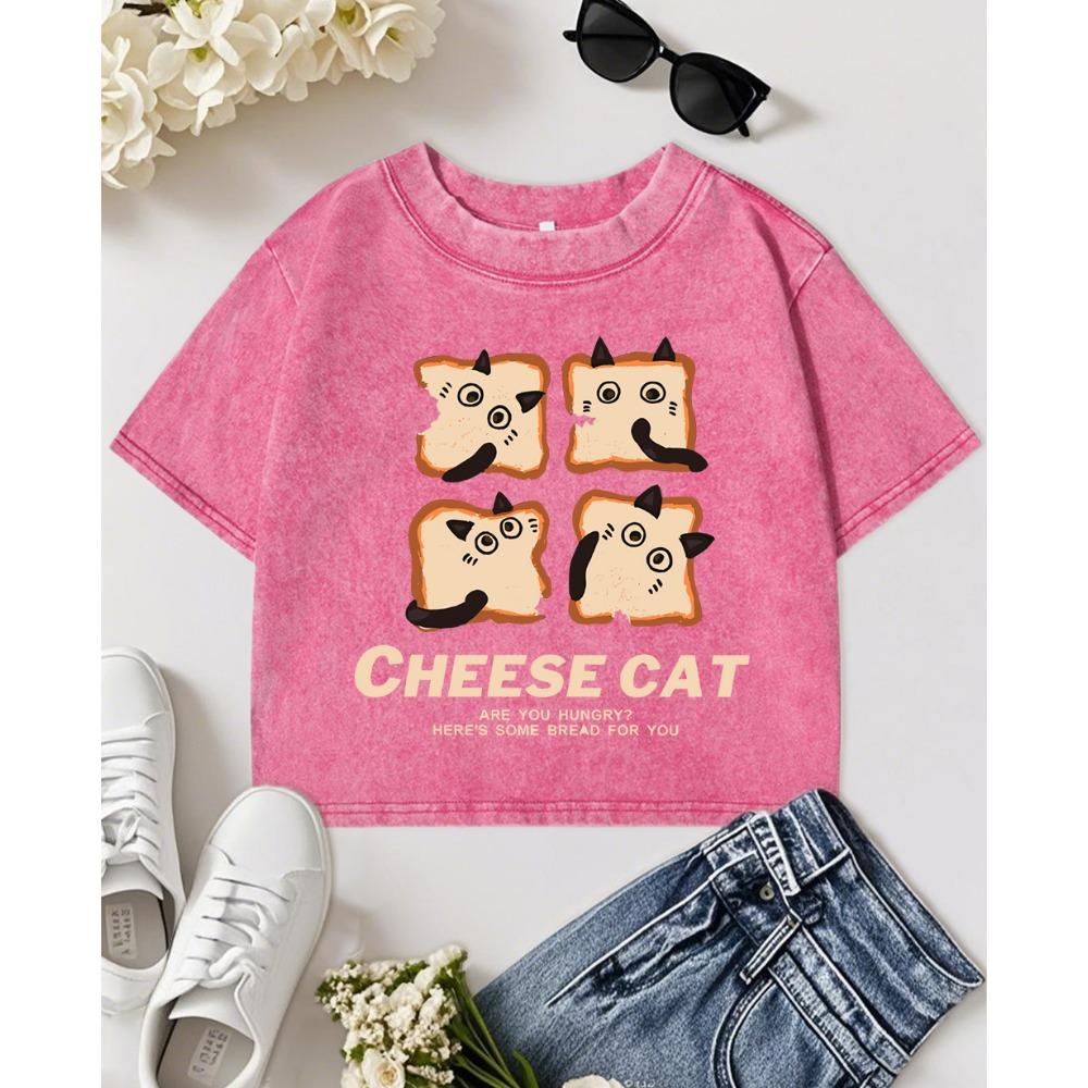 Милая футболка кроп с принтом кота и сырного хлеба, женская, мягкая, хлопковая, повседневная, облегающая, с коротким рукавом XL
Милая футболка кроп с принтом кота и сырного хлеба, женская, мягкая, хлопковая, повседневная, облегающая, с коротким рукавом XL