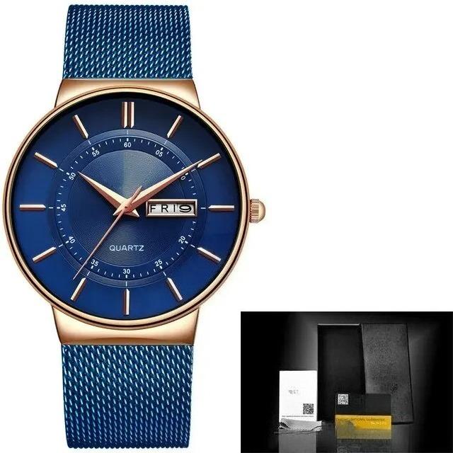 Luxury Men Watches Waterproof Ultra Thin Date Clock Male Steel Strap Casual Quartz Watch Men Sports Wrist Watch Man
Luxury Men Watches Waterproof Ultra Thin Date Clock Male Steel Strap Casual Quartz Watch Men Sports Wrist Watch Man