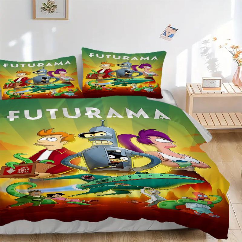 3pcs Futurama Robot Duvet Cover Set, 1 Duvet Cover + 2 Pillowcases (No Insert), High-Definition Print, Home & Dorm Set yy251208019 135x200cm
3pcs Futurama Robot Duvet Cover Set, 1 Duvet Cover + 2 Pillowcases (No Insert), High-Definition Print, Home & Dorm Set yy251208019 135x200cm