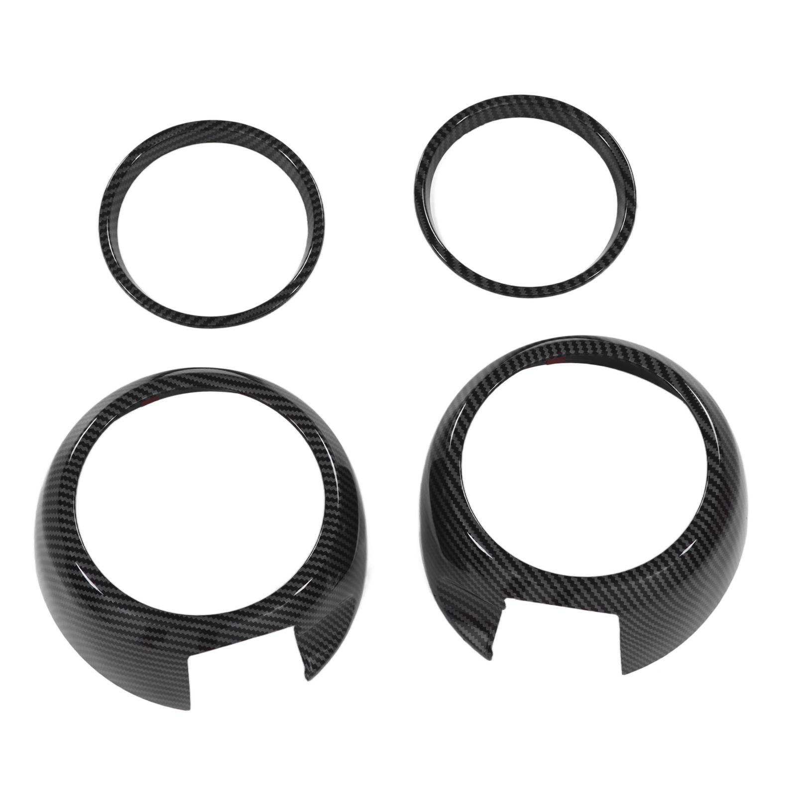 4pcs Carbon Fiber Style Door Midrange Speaker Cover Trims for Cooper Hatchback F55 F56 F57 2014‑2021
4pcs Carbon Fiber Style Door Midrange Speaker Cover Trims for Cooper Hatchback F55 F56 F57 2014‑2021
