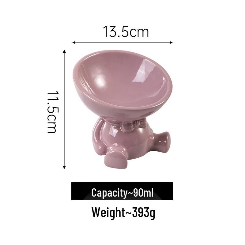 Ru Han Elevated Ceramic Tilted Cat Bowl
Ru Han Elevated Ceramic Tilted Cat Bowl