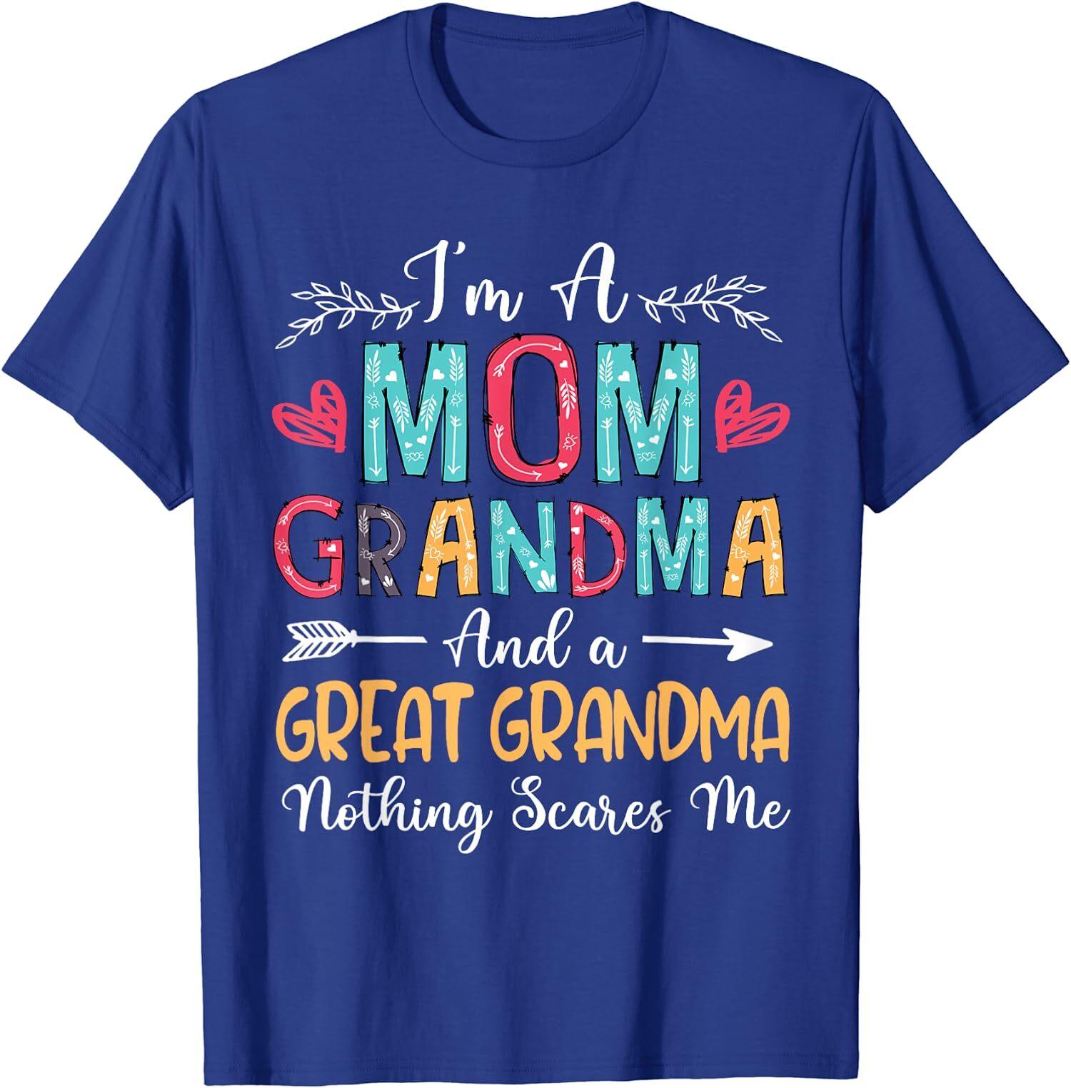 I m A Mom Grandma And A Great Grandma Mother Gift T-Shirt 5XL різнокольоровий
I m A Mom Grandma And A Great Grandma Mother Gift T-Shirt 5XL різнокольоровий