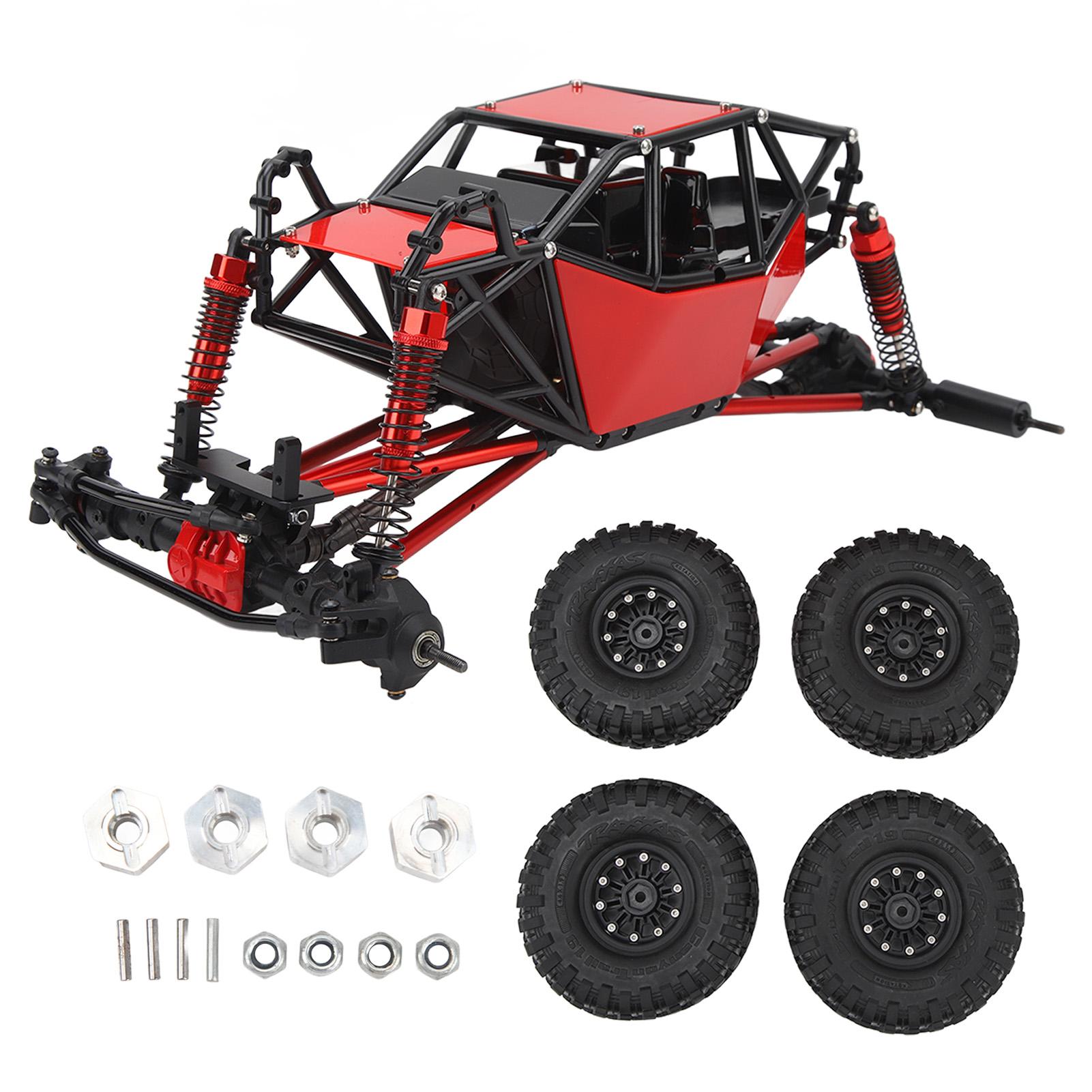 RC Rock Climber Chassis 310mm Wheelbase with Wheel for Axial SCX10 90046 110 Remote Control Car
RC Rock Climber Chassis 310mm Wheelbase with Wheel for Axial SCX10 90046 110 Remote Control Car