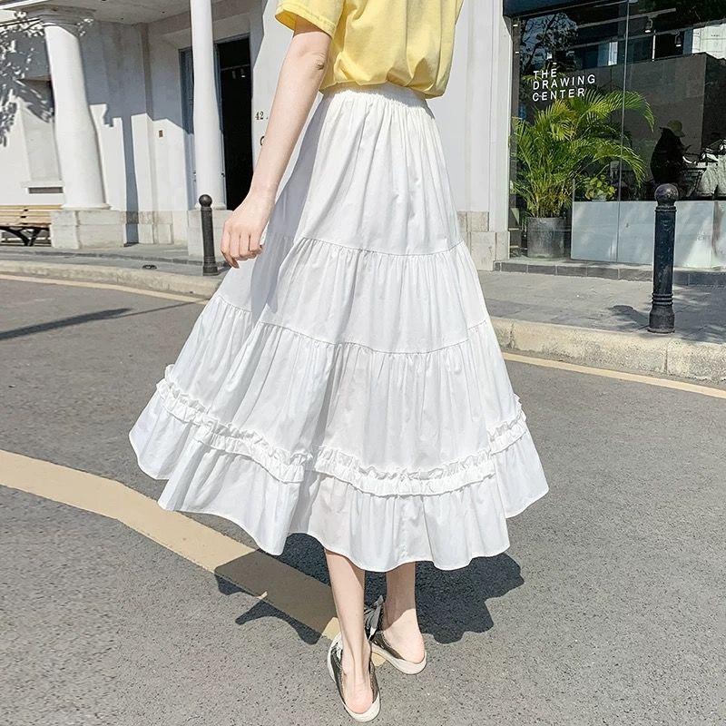 Spring 2025 Sweet Korean High Waist White Lace Midi A-line Skirt Extra Large белый
Spring 2025 Sweet Korean High Waist White Lace Midi A-line Skirt Extra Large белый