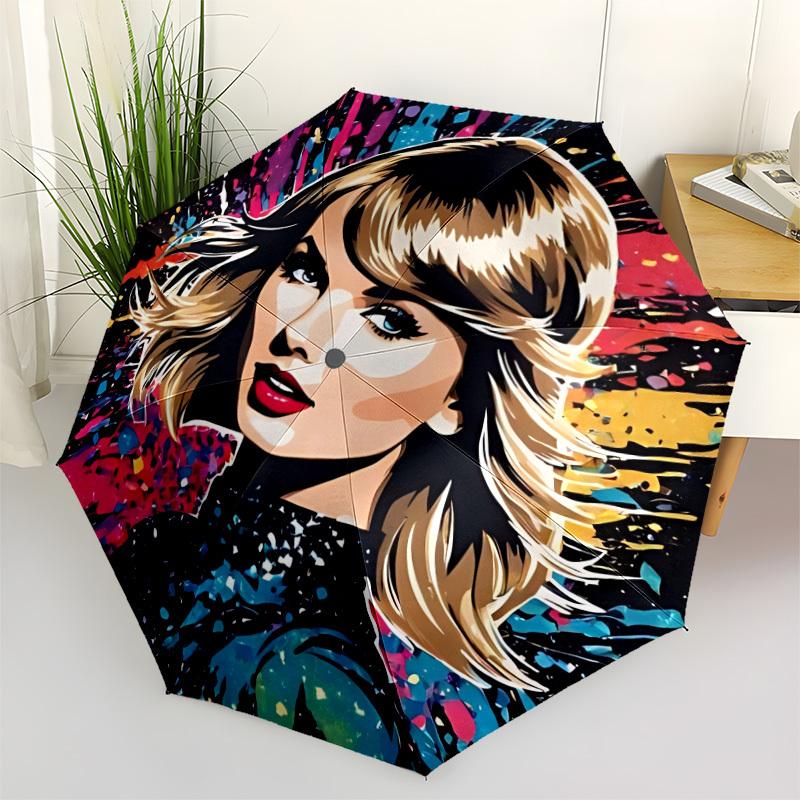 1pc Taylor Swift Automatic Cute Umbrella 8-Bone Design Compact Gear for Outdoor Travel, Perfect Holiday Gift yy251230003
1pc Taylor Swift Automatic Cute Umbrella 8-Bone Design Compact Gear for Outdoor Travel, Perfect Holiday Gift yy251230003