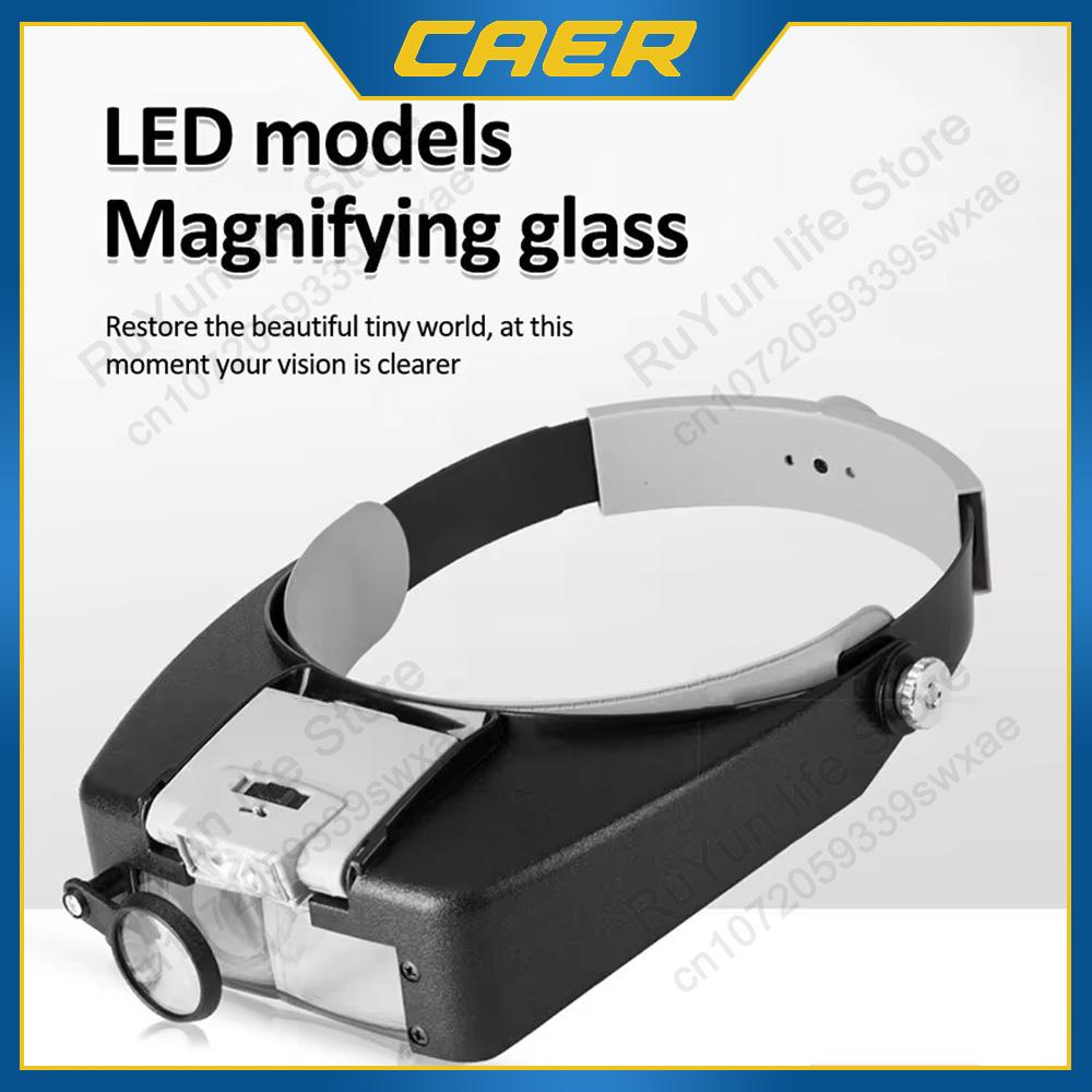 LED Illumination Headband Magnifier 10X Helmet Style Adjustable Magnifying Glasses Jewelry Watch Maintenance Reading Optivisor сірий колір
LED Illumination Headband Magnifier 10X Helmet Style Adjustable Magnifying Glasses Jewelry Watch Maintenance Reading Optivisor сірий колір