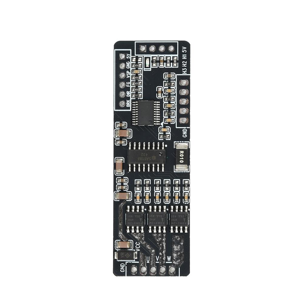 BLDC Low-Power Hall-Effect Sensor Three-Phase Brushless DC Motor Driver Board Speed Controller Driver DC 7-40V 4A чорний
BLDC Low-Power Hall-Effect Sensor Three-Phase Brushless DC Motor Driver Board Speed Controller Driver DC 7-40V 4A чорний