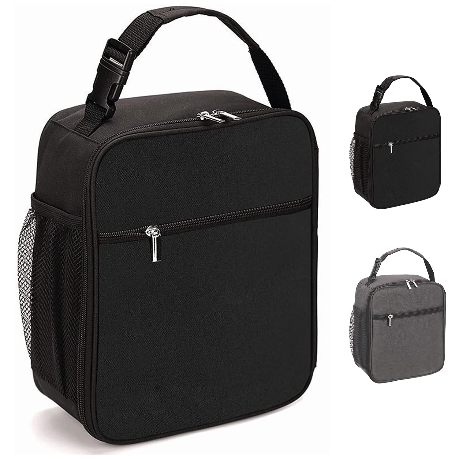 Roseelk Insulated Lunch Made of Waterproof Lightweight Cold and Thermal Small Lunch Outdoor Tableware For Outdoor School Bag, Oxford, Handbag, Food, чорний
Roseelk Insulated Lunch Made of Waterproof Lightweight Cold and Thermal Small Lunch Outdoor Tableware For Outdoor School Bag, Oxford, Handbag, Food, чорний