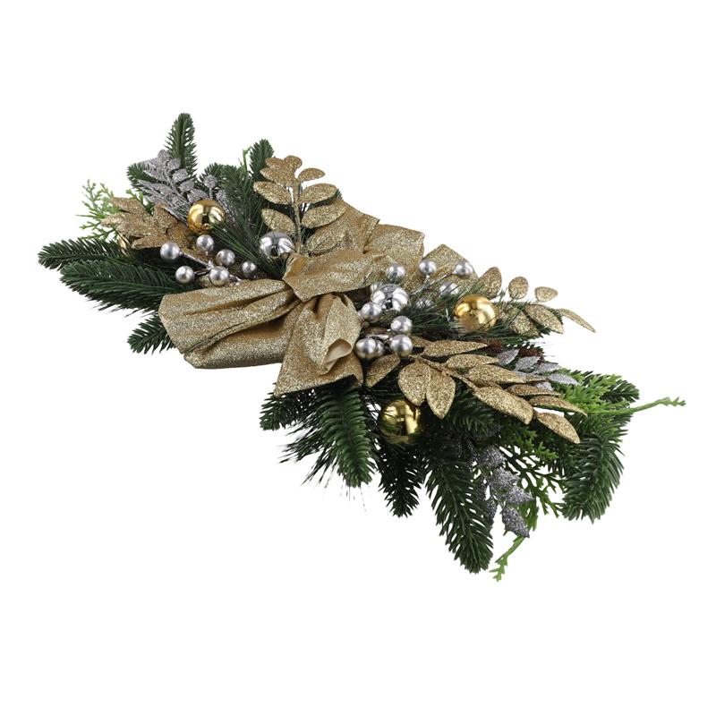 A34R Christmas Swag, Stair Christmas Garland For Stairs, Door, Fireplace, Window, Outdoor Indoor Christmas Decor 60X30cm золотой
A34R Christmas Swag, Stair Christmas Garland For Stairs, Door, Fireplace, Window, Outdoor Indoor Christmas Decor 60X30cm золотой