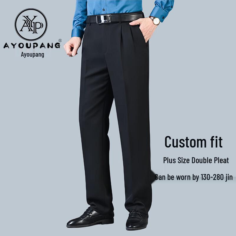 Men s Plus Size Anti-Wrinkle Business Casual Trousers 38
Men s Plus Size Anti-Wrinkle Business Casual Trousers 38