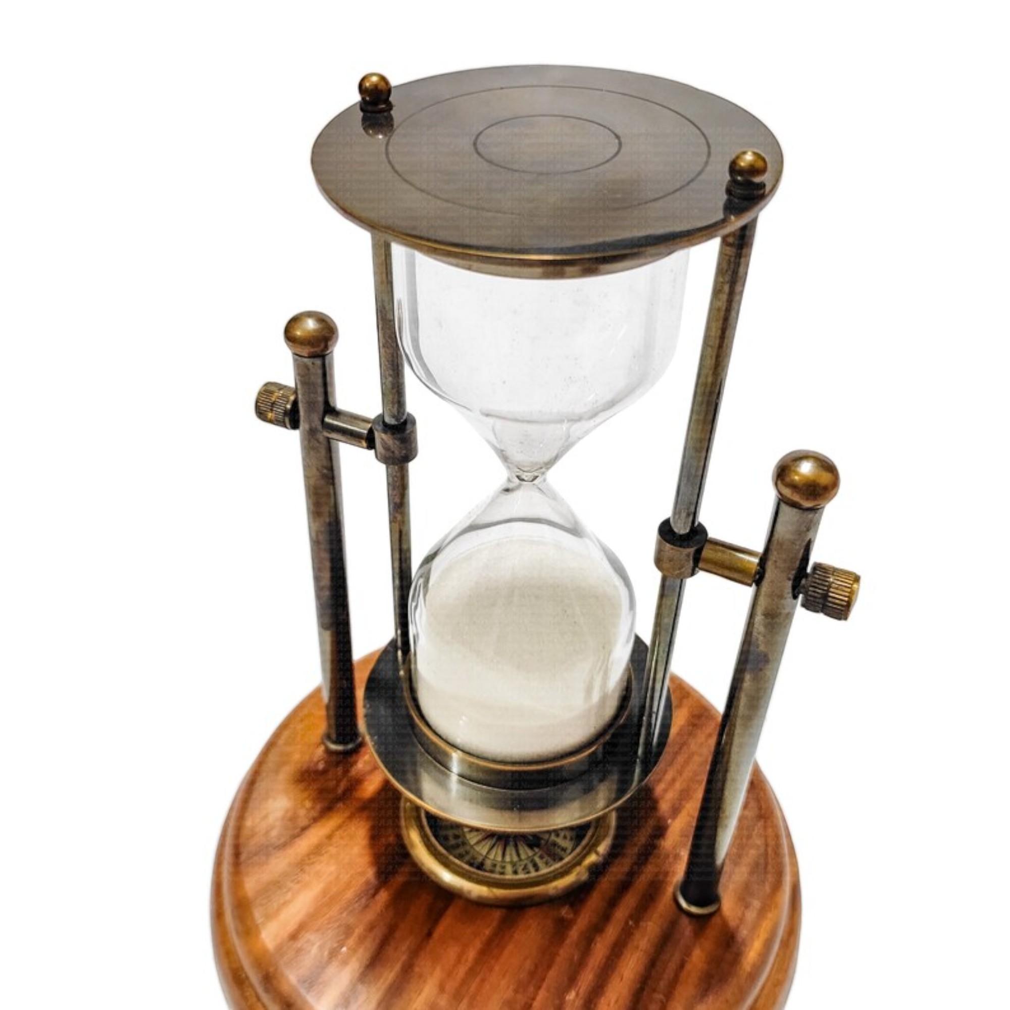 Песочные часы из латуни на 4 минуты с компасом на деревянной основе, персонализированный подарок на день рождения для него, жениха, свадебный подарок, рождественский декор
Песочные часы из латуни на 4 минуты с компасом на деревянной основе, персонализированный подарок на день рождения для него, жениха, свадебный подарок, рождественский декор