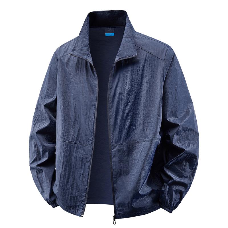 Sunscreen Clothes Are Cool and Quick-drying and Breathable Men s Stand-up Collar Jacket, Thin Solid Color, Large Size Loose Outdoor Jacket. 5XL
Sunscreen Clothes Are Cool and Quick-drying and Breathable Men s Stand-up Collar Jacket, Thin Solid Color, Large Size Loose Outdoor Jacket. 5XL