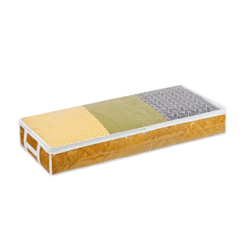 Foldable Under-Bed Storage Box - Dustproof Organizer Bag for Quilts, Clothes, and Toys 89x38x14.5CM
Foldable Under-Bed Storage Box - Dustproof Organizer Bag for Quilts, Clothes, and Toys 89x38x14.5CM