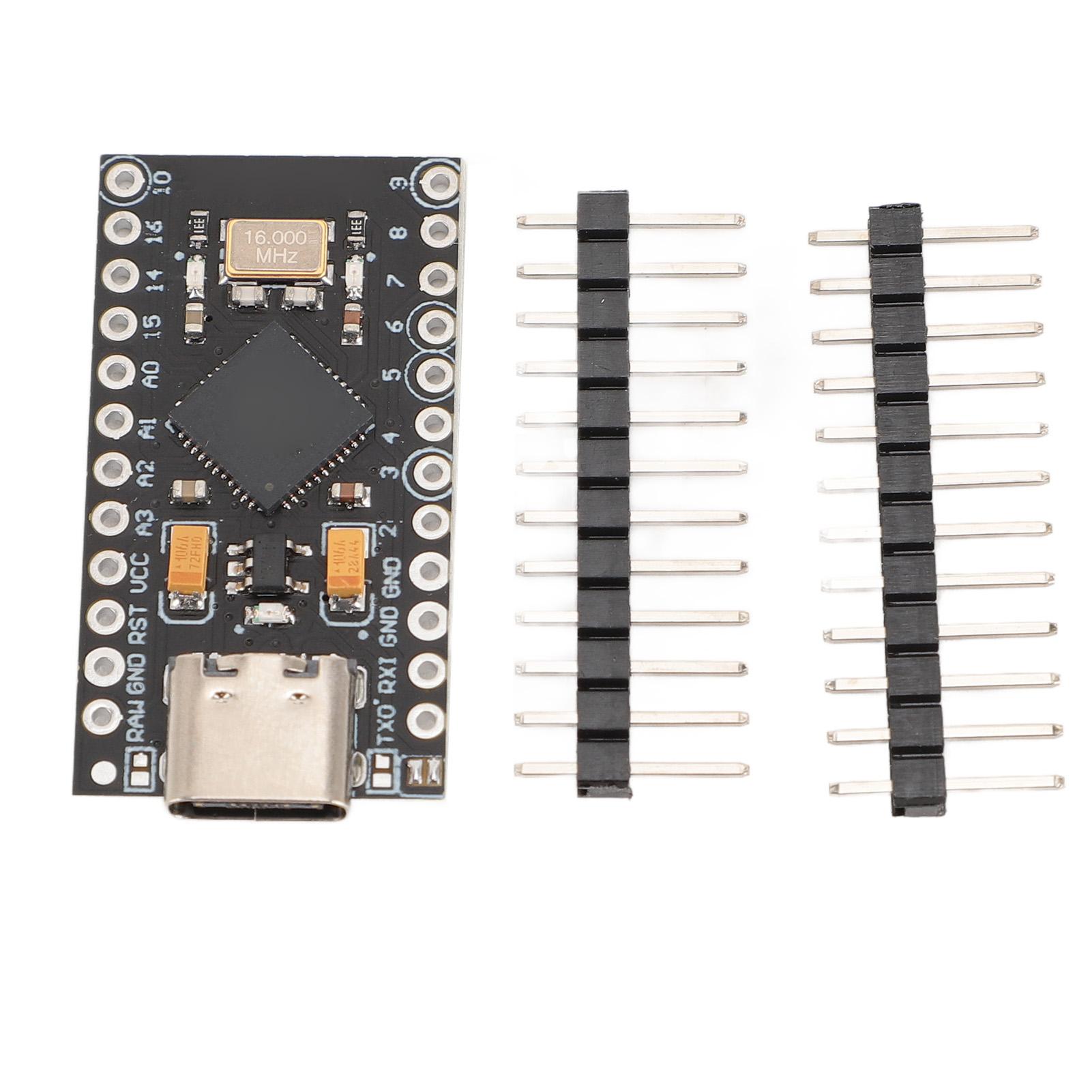 Плата розробки ATMEGA32U4 Pro Type C з 2-рядним штирьовим роз ємом 5 В 16 МГц Інтерфейс USB Type C 32 КБ
Плата розробки ATMEGA32U4 Pro Type C з 2-рядним штирьовим роз ємом 5 В 16 МГц Інтерфейс USB Type C 32 КБ