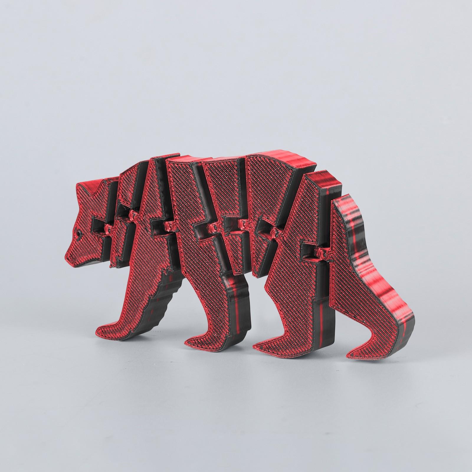 3D-печатный медведь 3D-печатный шарнирный червяк игрушка для взрослых и детей игрушка таинственный медведь One Size
3D-печатный медведь 3D-печатный шарнирный червяк игрушка для взрослых и детей игрушка таинственный медведь One Size