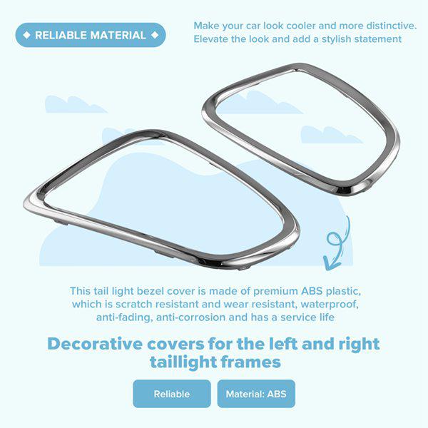 1 Pair Silver ABS Caps Compatible with BMW Mini R55-R59 None
1 Pair Silver ABS Caps Compatible with BMW Mini R55-R59 None