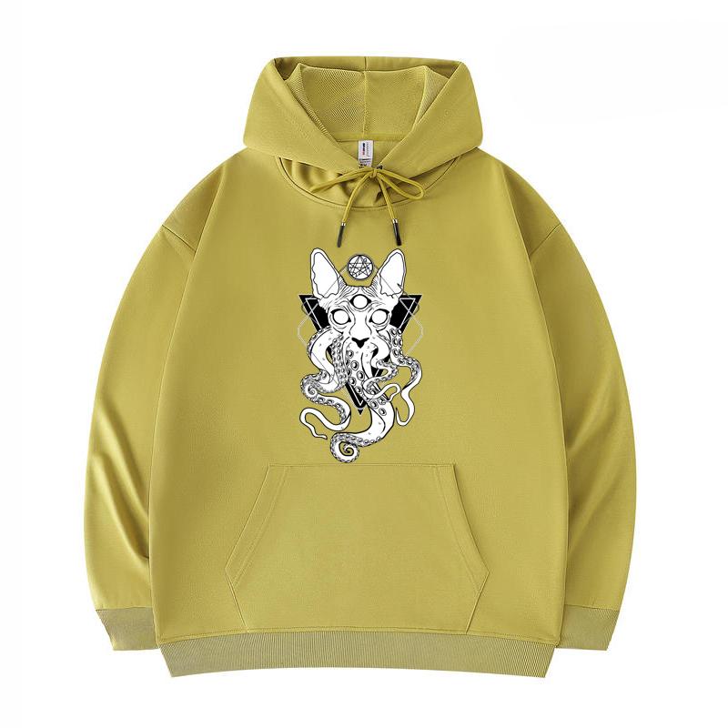 Men s Hoodies Cathulhu The Cosmic Tentacle Cat Print Funny Harajuku Style Twill imitation cotton Hoodies
Men s Hoodies Cathulhu The Cosmic Tentacle Cat Print Funny Harajuku Style Twill imitation cotton Hoodies