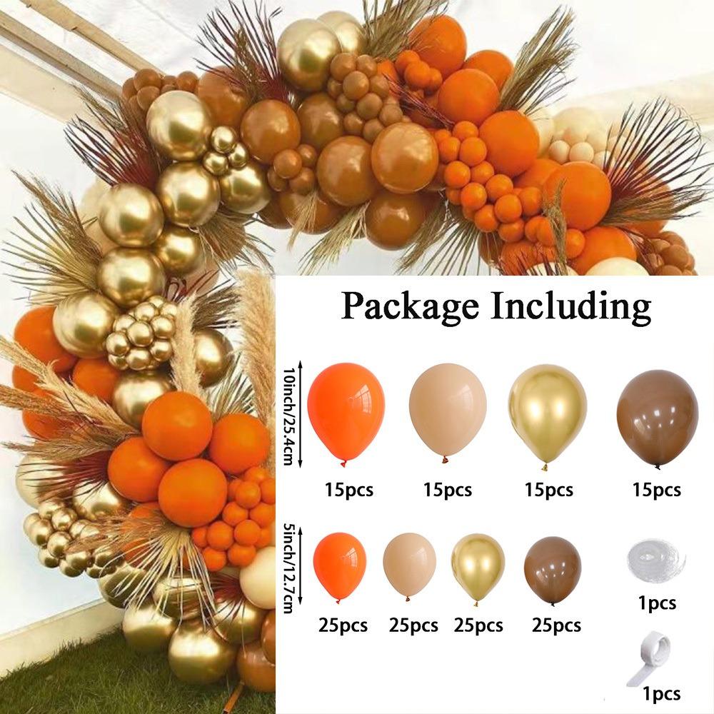 162PCS Orange Vintage Apricot Balloon Arch Kit, Wedding Birthday Party Anniversary Scene Decoration, Room, Interior Decoration Other
162PCS Orange Vintage Apricot Balloon Arch Kit, Wedding Birthday Party Anniversary Scene Decoration, Room, Interior Decoration Other