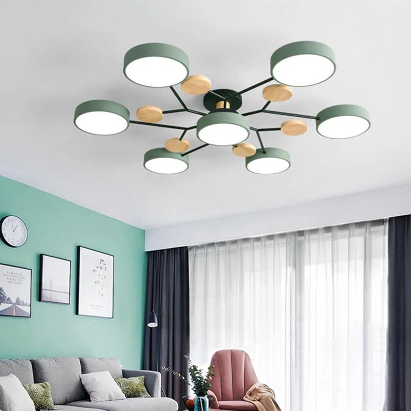 Modern LED Chandelier with 3 Different Colors Suitable for Living Room Bedroom Study Home Decoration Indoor Lighting AC90-260V 3 color Dimmable
Modern LED Chandelier with 3 Different Colors Suitable for Living Room Bedroom Study Home Decoration Indoor Lighting AC90-260V 3 color Dimmable