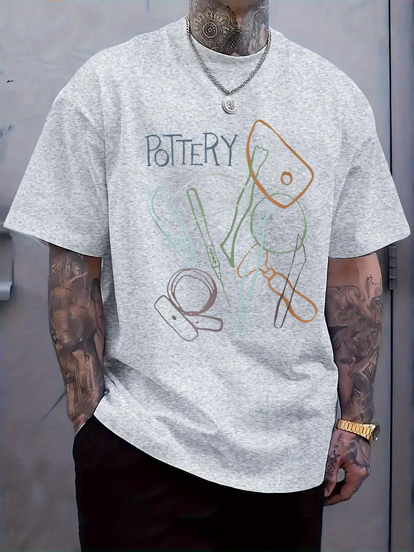Pottery Tools Graphic Print Short-Sleeve T-shirt - Lightweight Polyester Blend XXXL
Pottery Tools Graphic Print Short-Sleeve T-shirt - Lightweight Polyester Blend XXXL