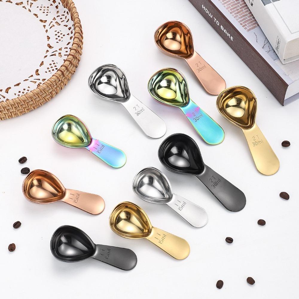 15/30ml Coffee Bean Measuring Spoons 1 Tbsp or 2 Tbsp Ergonomic Tablespoon Bar Barista Tools 30ml Silver
15/30ml Coffee Bean Measuring Spoons 1 Tbsp or 2 Tbsp Ergonomic Tablespoon Bar Barista Tools 30ml Silver