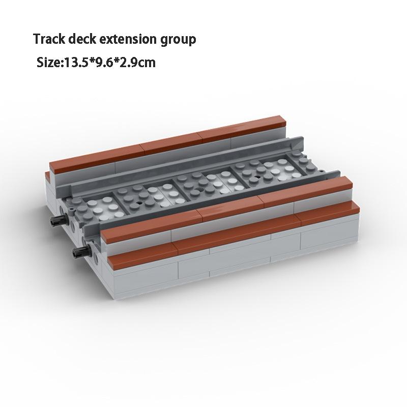 MOC City Train Track Bridge Pier Ramp Accessories Track Model Block Children DIY Brick Toys Boy Gifts
MOC City Train Track Bridge Pier Ramp Accessories Track Model Block Children DIY Brick Toys Boy Gifts