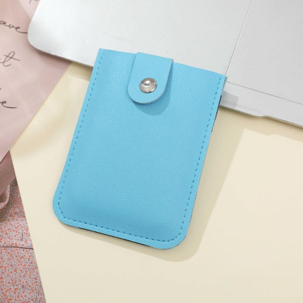 Creative Laminated Concealed Mini Card Wallet Pull-out Type PU Leather Business Card Case 5 Card Pockets ID Card Holder Women синій
Creative Laminated Concealed Mini Card Wallet Pull-out Type PU Leather Business Card Case 5 Card Pockets ID Card Holder Women синій
