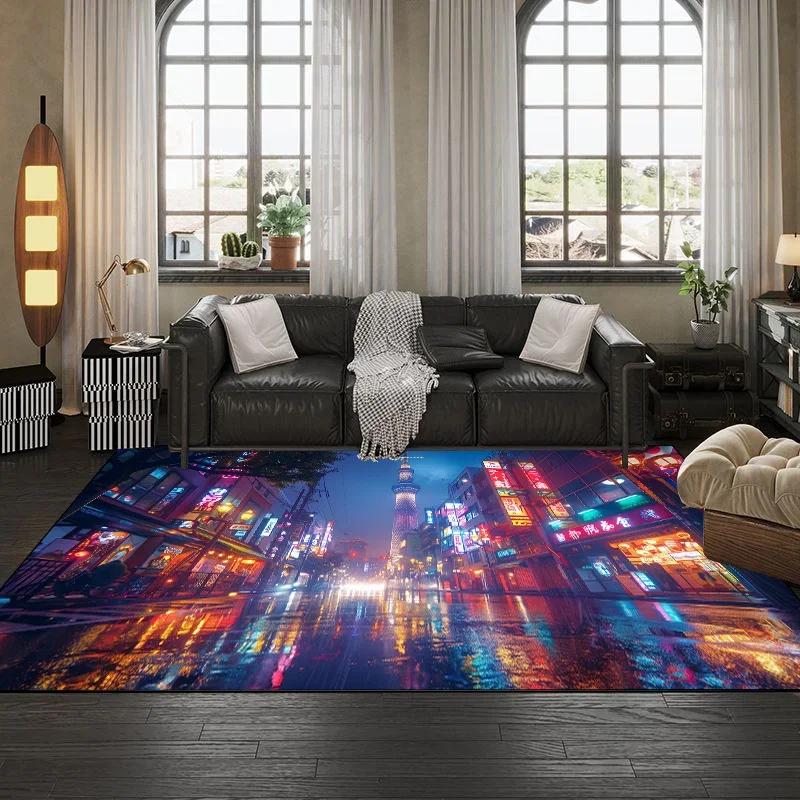 3D City Scenery Area Rug Oversized Washable Non-Slip Carpet for Living Room Kids Play Room Bedroom Floor Mat Home Decor 80x120cm
3D City Scenery Area Rug Oversized Washable Non-Slip Carpet for Living Room Kids Play Room Bedroom Floor Mat Home Decor 80x120cm