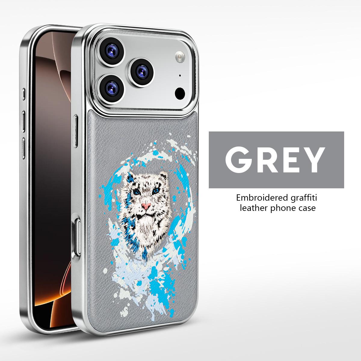 iPhone 17 Pro Max Leather Case, 3D Embossed with Magnetic Closure and Metal Button for Apple. 15 Pro Max серебряный серый
iPhone 17 Pro Max Leather Case, 3D Embossed with Magnetic Closure and Metal Button for Apple. 15 Pro Max серебряный серый