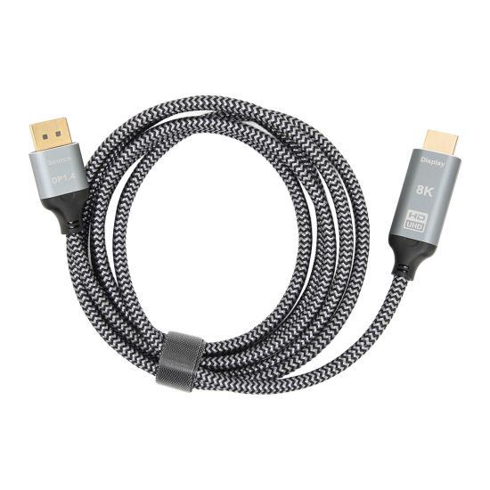 DisplayPort 1.4 to HD Multimedia Interface 2.1 Adapter Cable 8K DisplayPort Male to HD Multimedia Interface Female Cable
DisplayPort 1.4 to HD Multimedia Interface 2.1 Adapter Cable 8K DisplayPort Male to HD Multimedia Interface Female Cable