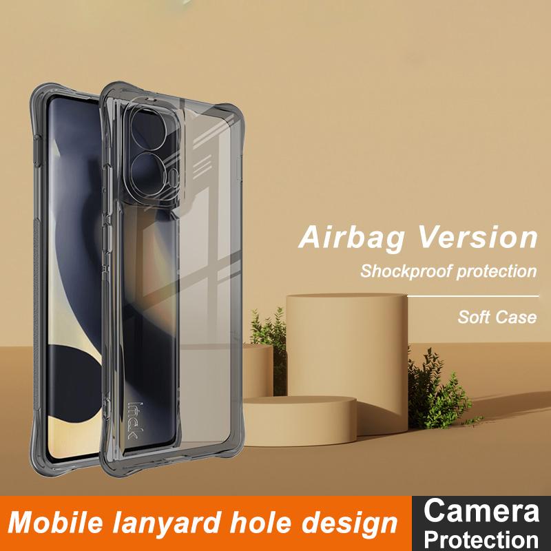 IMAK For Motorola Edge (2024) 5G Case Airbag Protection Anti-drop TPU Phone Cover Transparent Black
IMAK For Motorola Edge (2024) 5G Case Airbag Protection Anti-drop TPU Phone Cover Transparent Black