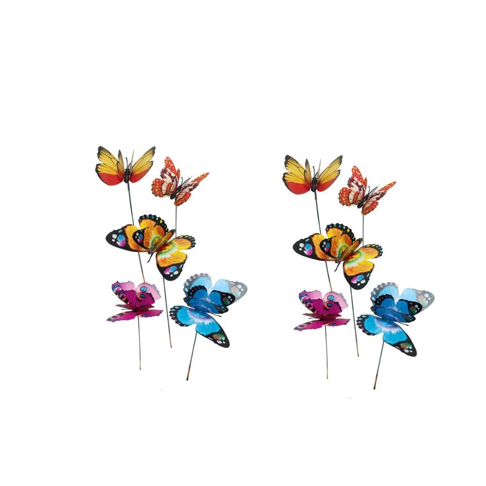 10pcs Metal Flower Ground Stake Colorful Garden Floor Plugs Crafts Garden Pile Courtyard Style 2
10pcs Metal Flower Ground Stake Colorful Garden Floor Plugs Crafts Garden Pile Courtyard Style 2