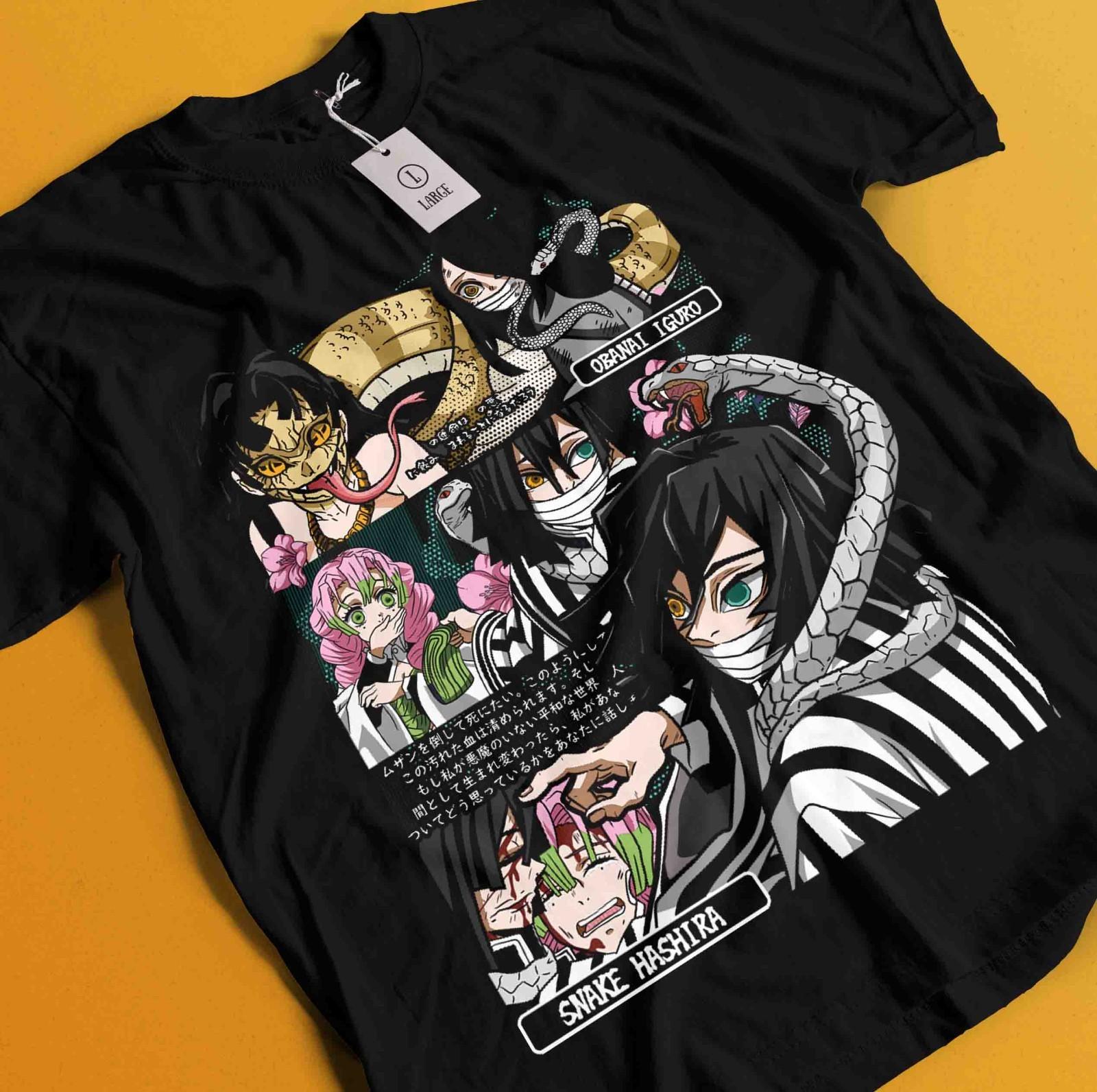 Demon Slayer Shirt Obanai Iguro Tshirt Zenitsu T-Shirt Mens Womens Tees Top Muzan Tanjiro Doma Tee M
Demon Slayer Shirt Obanai Iguro Tshirt Zenitsu T-Shirt Mens Womens Tees Top Muzan Tanjiro Doma Tee M
