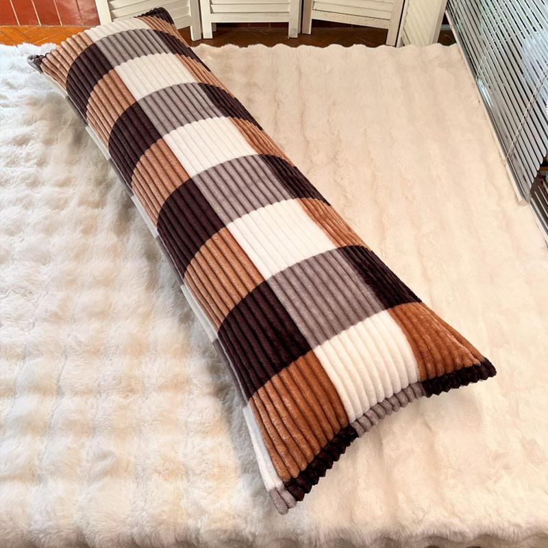 Autumn Winter Warm Velvet Flannel Pillowcase Plush Striped Pillow Case 120/150/180cm Thicken Couple Long Pillow Cover 48cmx120cm
Autumn Winter Warm Velvet Flannel Pillowcase Plush Striped Pillow Case 120/150/180cm Thicken Couple Long Pillow Cover 48cmx120cm