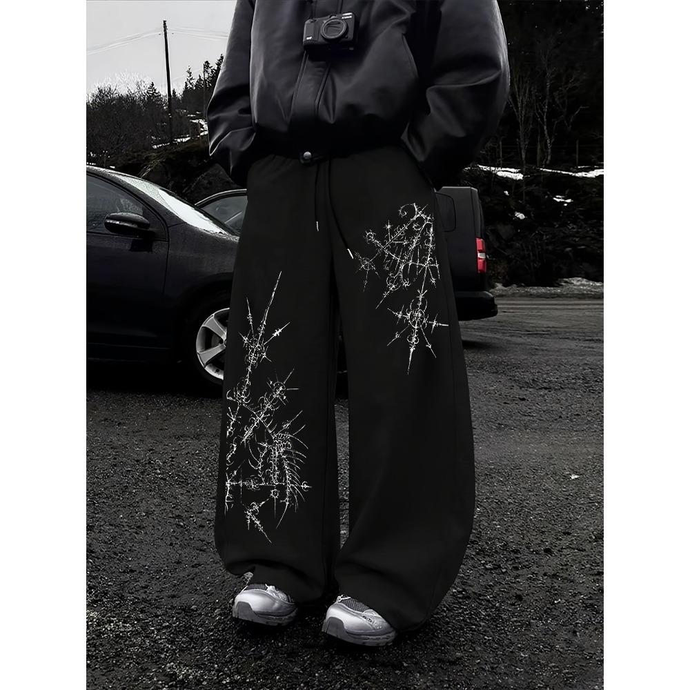 Black Wide Leg Pants, Streetwear with Dramatic White Flame Patterns, Loose Fit, All Day Comfort, Enhance Your City Fashion Game XXL
Black Wide Leg Pants, Streetwear with Dramatic White Flame Patterns, Loose Fit, All Day Comfort, Enhance Your City Fashion Game XXL