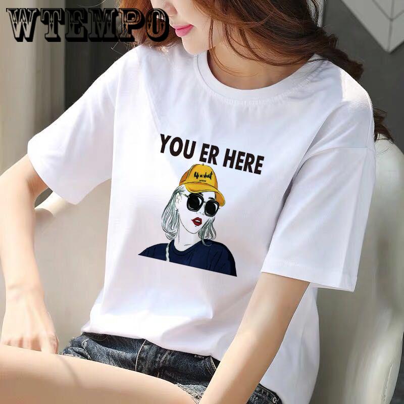 Women Clothes Harajuku Summer Top Fashion Letter Printed Tshirt Leisure Streetwear T Shirt Top
Women Clothes Harajuku Summer Top Fashion Letter Printed Tshirt Leisure Streetwear T Shirt Top