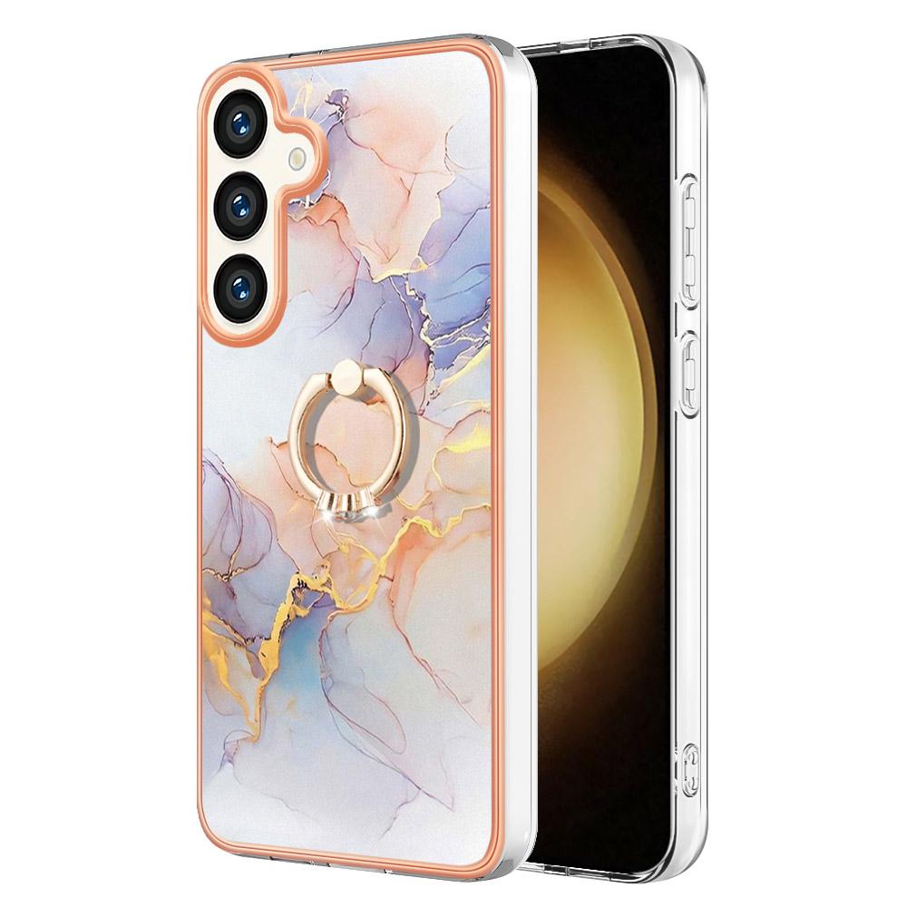 For Samsung Galaxy S24 Case with Ring Kickstand IMD Marble Pattern TPU Back Cover A
For Samsung Galaxy S24 Case with Ring Kickstand IMD Marble Pattern TPU Back Cover A