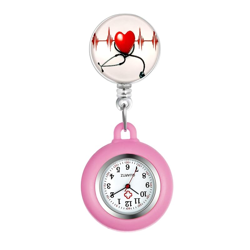 Lancardo nurse watch nurse clock pocket watch pocket watch silicon removable stretchable men s ladies cute heart nursery teacher caregiver unisex
Lancardo nurse watch nurse clock pocket watch pocket watch silicon removable stretchable men s ladies cute heart nursery teacher caregiver unisex