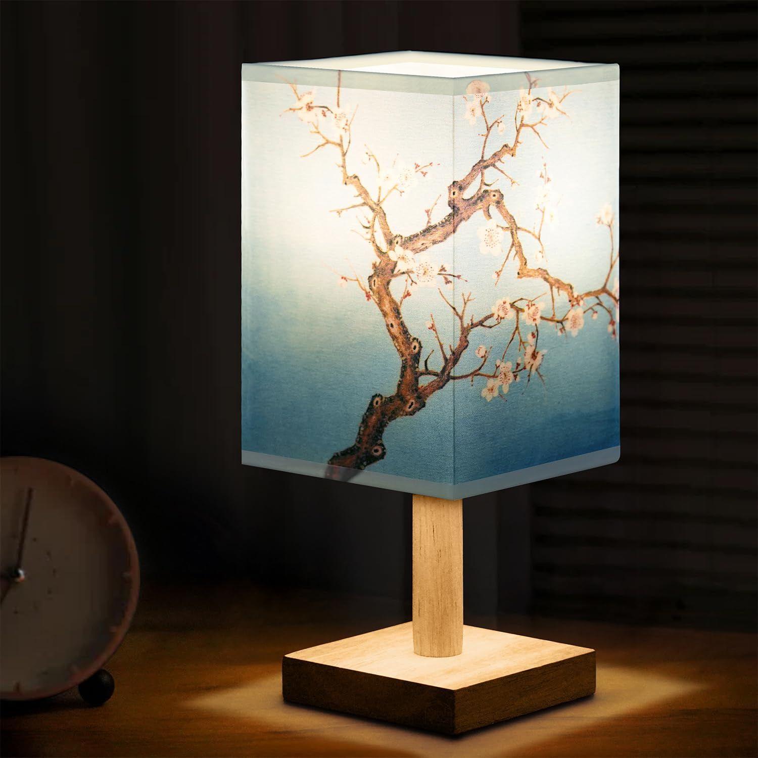 Night Lamp - Magnolia Themed Bedside Reading Lamp with Wooden Base for Night, Bed Room, Living Room, Home & Decor
Night Lamp - Magnolia Themed Bedside Reading Lamp with Wooden Base for Night, Bed Room, Living Room, Home & Decor